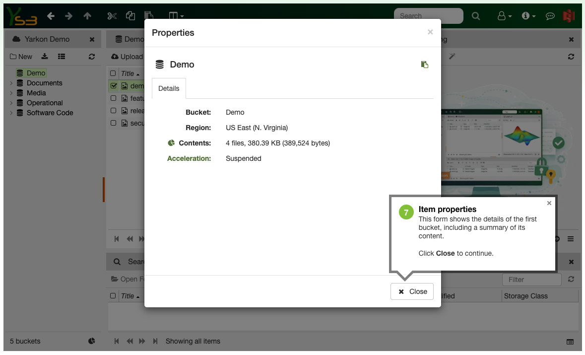 Each object has its own properties